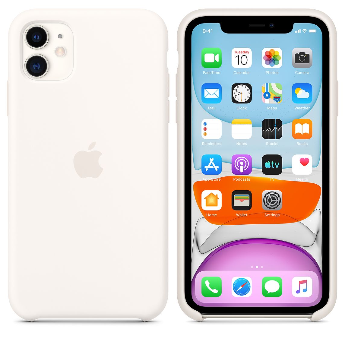 Силиконовый чехол для iPhone 11